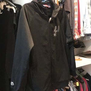 San Antonio Spurs hooded light bomber style jacket